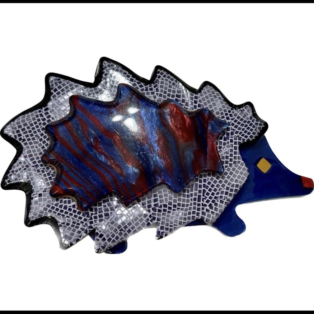 Vintage Lea Stein brooch Rare